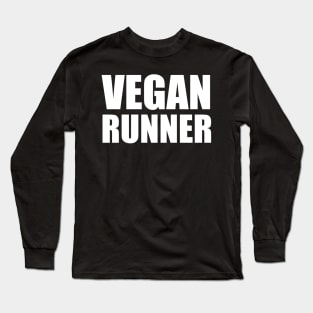 Vegan Runner Long Sleeve T-Shirt